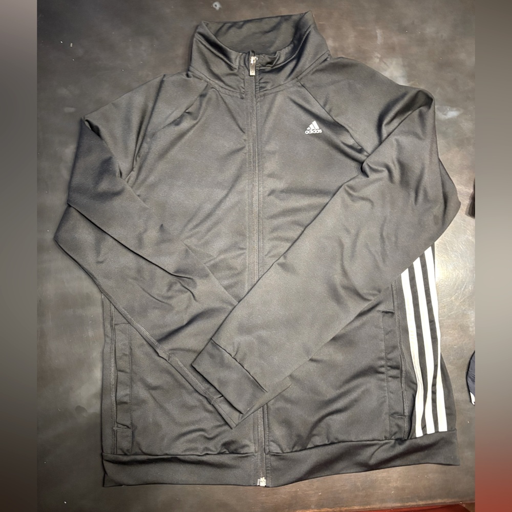 Adidas Men's Dark Gray Performance Jacket